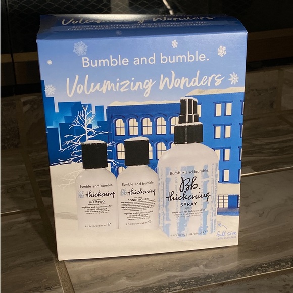 bumble and bumble volumizing wonders set - shampoo + conditioner + spray - Picture 1 of 3